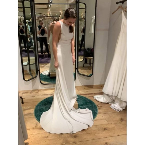 Bhldn Watters Hyde Wedding Gown Size 